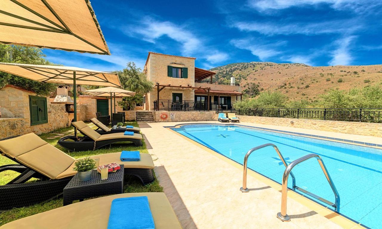 Villa Stelios Private Pool Γεωργιούπολη Εξωτερικό φωτογραφία