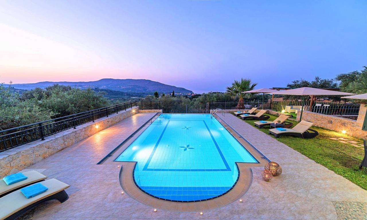 Villa Stelios Private Pool Γεωργιούπολη Εξωτερικό φωτογραφία